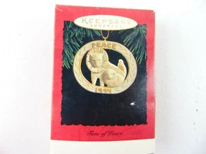 Hallmark Keepsake Christmas Ornament 1994 Time Of Peace - Imagen 1 de 5