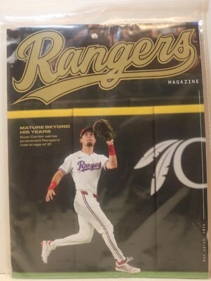 2024 TEXAS RANGERS MAGAZINE MAY 13 - 29, 2024 COVER: EVAN CARTER - NEW - Image 1 of 2