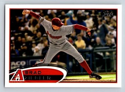 2012 Topps Update #US176 Brad Ziegler Arizona Diamondbacks - Image 1 of 2