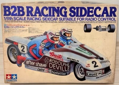 TAMIYA 1/8 RC B2B Racing Side Car Model Kit RA0187 Japan - Image 1 of 4