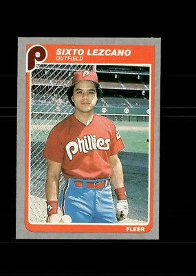 1985 Fleer - Sixto Lezcano #258 - Image 1 of 2