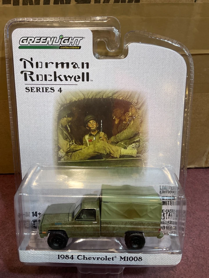 Greenlight Norman Rockwell 1984 Chevrolet M1008 pickup camouflage - Image 1 of 1