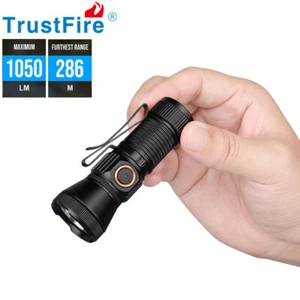 Linterna de Bolsillo LED Portátil TrustFire MT20 Tipo-C Recargable IP68 LED Antorcha - Imagen 1 de 19