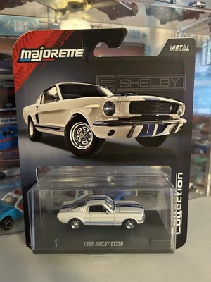 BRAND NEW 2025 Majorette White 1965 SHELBY GT350 With Acyclic Case VERY NICE - Image 1 of 4