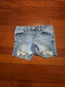 So Blue Jean Shorts Girls Size 10. - Picture 1 of 3