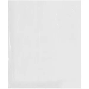 Plymor 10" x 12", 1.5 Mil Flat Open Clear Plastic Poly Bags - Picture 1 of 4