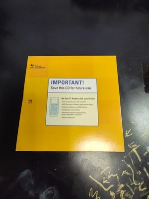 TI-83 Plus & TI-84 Plus Family Product CD How To Operate Guidebooks & More - Image 1 of 3