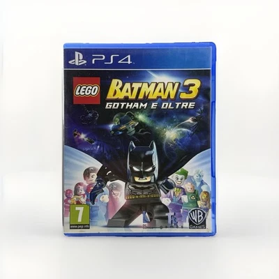 LEGO BATMAN 3 GOTHAM E OLTRE PS4 PLAYSTATION 4 1-2 GIOCATORI ITA COMPLETO OTTIMO - Immagine 1 di 3