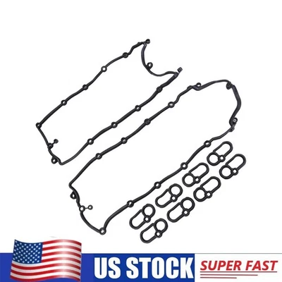 LR010882 LR010789 Rocker Valve Cover Gasket For Land Rover LR4 Discovery 5.0L V8 - Image 1 of 4