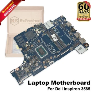 Dell Inspiron 3585 Motherboard AMD Ryzen 3 2200U Vega 3 UMA LA-F121P 525HD - Picture 1 of 6