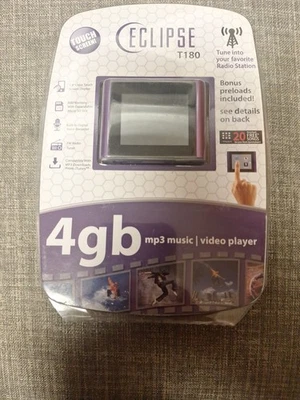 Eclipse T180 Digital Media Player - New & Sealed  .bundle with Free  Earbuds - Image 1 of 4