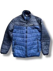 Chaqueta Acolchada Azul Regatta Hombre - Talla Grande Abrigo Exterior Cálido Acolchado Invierno - Imagen 1 de 7