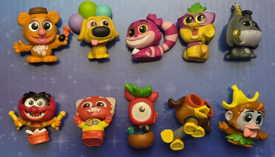 Todas as séries 14 animais de festa Eeyore Slinky King Louis Cheshire Disney Doorables - Imagem 1 de 1