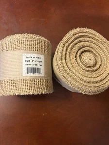 Jute 4” X 10yds Ribbon - Picture 1 of 1