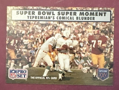 1990 Pro Set ##141 Garo Yepremian - Miami Dolphins - Image 1 of 2