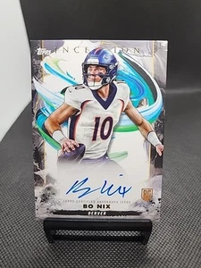 2024 Topps Inception - Rookie Autographs Bo Nix #RA-BN (AU, RC) - Picture 1 of 2