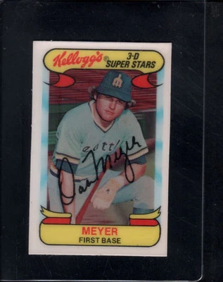 1978 Kellogg #12 Dan Meyer  NM/NM+ X2816589 - Image 1 of 3