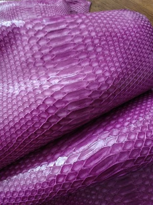 Genuine Snake skin, Italian genuine snake leather, exotic leather  - Image 1 of 4