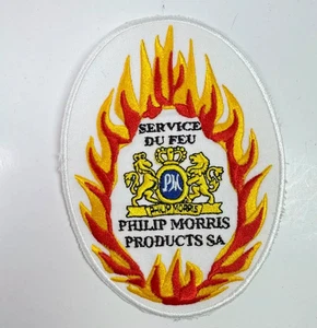 Philip Morris Products SA Switzerland Fire patch ship from Australia - Picture 1 of 1