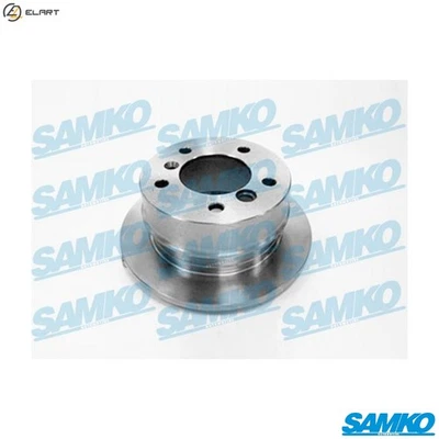 2x BRAKE DISC M2661P FOR VW LT/Mk/II/Bus/28-35/Platform/Chassis/28-46/Van 2.3L - Image 1 of 4