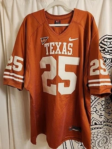 TEXAS LONGHORNS Nike Authentic Jersey 3XL 56 Xll Patch Beauty!!🏈🤎🤍 - Picture 1 of 17