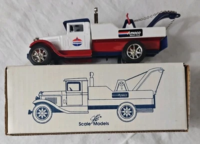 Amoco 1931 国际 TOW 卡车 WRECKER 玩具银行 ERTL 压铸 #GG-9001 D — 第 1/4 张图片