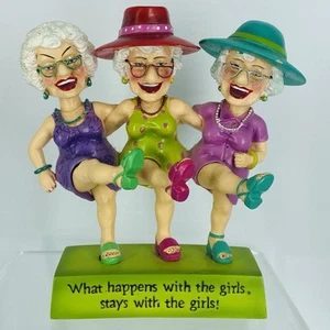Figurine Bobblehead BIDDY BABES 2008 Westland Statue 5,3" - Photo 1/9