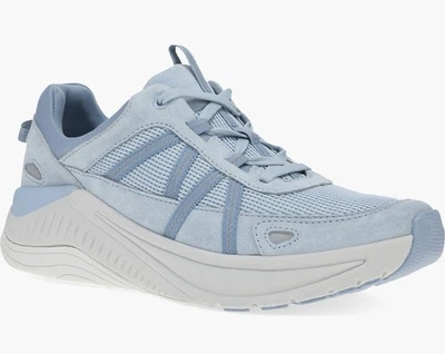 NWOB Dansko Women's 40 EU 9.5-10 US Poppy Suede/Mesh Sneaker Shoes $150 Sky Blue - Image 1 of 4