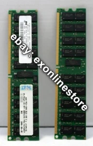 30R5145 - 8GB (2x4GB) PC2-3200 ECC REG DDR2 KIT CL3 ECC DDR2 SDRAM 2 x 41Y2857 - Picture 1 of 1