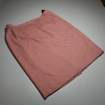 Le Suit Skirt Size 16W Pink Sand Verona Pencil Midi Woven Design Essentials NWT - Image 1 of 4