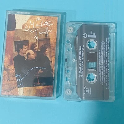 Cassette Manhattan Transfer The Offbeat of Avenues SEALED Jazz Vocal Sassy Vtg - Image 1 of 3