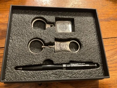 Lexus Logo Keychains and Refillable Pen Gift Set,    NIB Bridgewater, NJ - Image 1 of 2