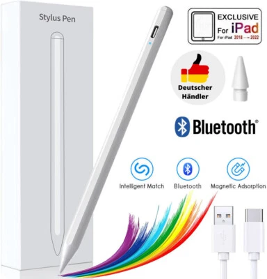 Bluetooth Für Apple Pencil 2. Generation Stylus Stift Pen für Apple iPad Pro/Air - Bild 1 von 4