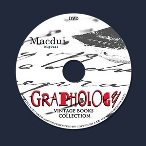 Graphology 30 PDF E-Books 1 DVD Signatures,Autographs,Forgery,Document Analysis - Imagen 1 de 12