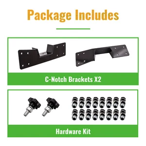 Kit de descenso eje C muesca caída soportes abatibles para GMC Sierra 1500 99-07 - Imagen 1 de 10