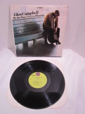 Glen Campbell By the Time I Get to Phoenix LP 1968 Capitol ST2851 Vinyl Record - Image 1 of 4