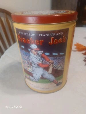 Vintage 1991 Cracker Jack Limited Edition Tin Container - Image 1 of 4