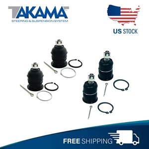 4 pcs Front Lower and Upper Ball Joint for Toyota Tacoma 2005-2021  (RH-LH) - Picture 1 of 7