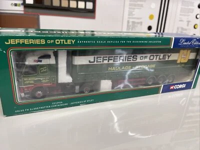 Corgi CC12416; Volvo FH Curtainside Trailer, Jefferies of Otley; Cert#1830 - Image 1 of 4