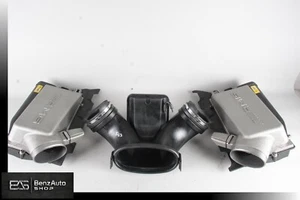 07-12 Mercedes W221 S63 SL63 AMG Air Intake Manifold Duct Hose 1560900329 OEM - Picture 1 of 17