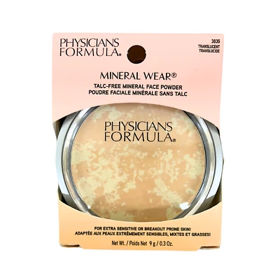 Physicians Formula Mineral Wear Pressed Powder, Translucent, 0.30oz, New in Box - Image 1 of 4