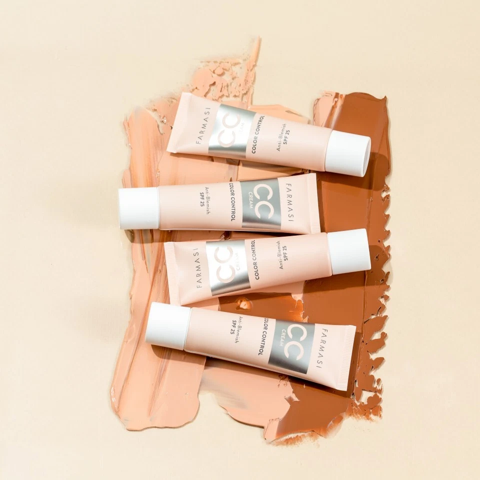 Farmasi CC Color Control Anti-Blemish SPF 25 1 fl oz - 30 ml / Various Shades - Image 1 of 4