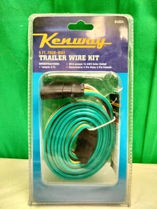 KENWAY 5FT FOUR-WAY TRAILER WIRE KIT 64054 - NEW 14 AWG 4 PIN Heavy Duty - Bild 1 von 2