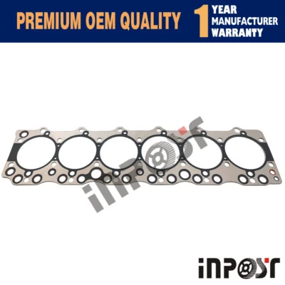 Head gasket 6BG1 6BG1T For Isuzu TCM Hitachi JCB Excavator Tractor Loader - Image 1 of 3