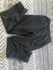 Nike Team Black Basketball Athletic Track Pants Size LG 14 - Picture 1 of 12