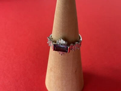 Anillo Bomb Party RBP5542 “Carefree in Love” LC Tanzanita sobre Rodio Talla 7 Nuevo con Etiquetas Foto 1 de 4