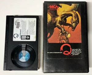 Q Quetzalcoatl Winged Serpent BETAMAX 1982 (not vhs) Rare Monster Horror Beta - Picture 1 of 3