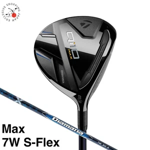 TaylorMade Golf Club Qi10 MAX Fairway Wood 7W 22° Diamana Blue TM50 S-Flex - Picture 1 of 9