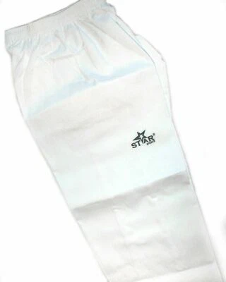 Pantalones de uniforme de artes marciales - blancos o negros - ideales para taekwondo, karate Foto 1 de 4