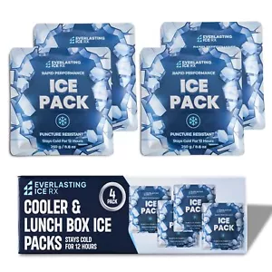 Rapid Performance Reusable Ice Packs for Lunch Boxes Lunch Bags or Coolers | ... - Picture 1 of 6